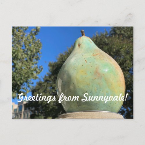 Art2Celebrate Greetings from Sunnyvale Postcard