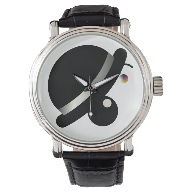 Art Abstract Clown Watch (Front)