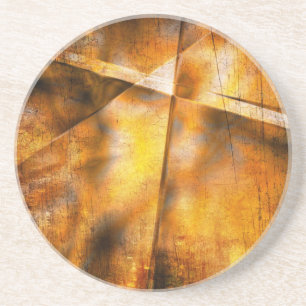art abstract colorful background coaster