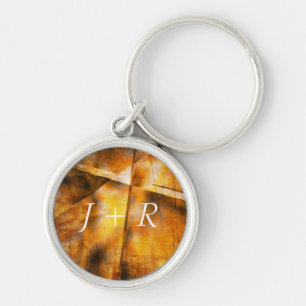 art abstract colorful background keychain