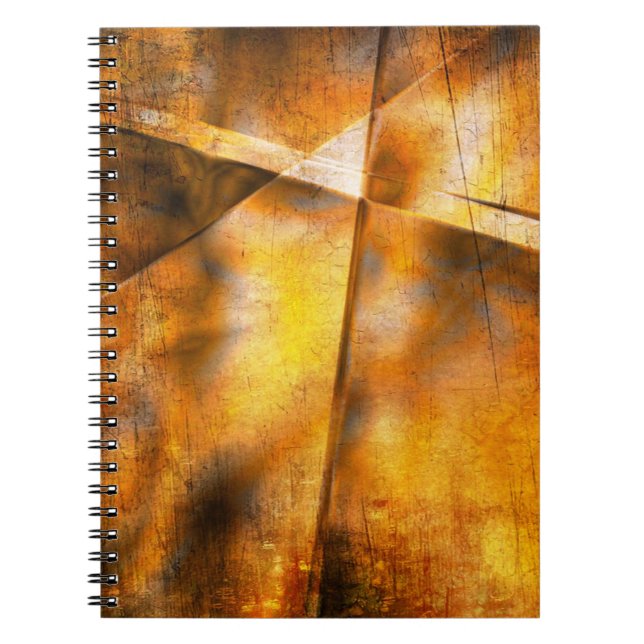 art abstract colorful background notebook (Front)