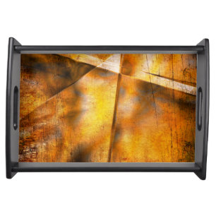 art abstract colorful background serving tray