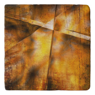 art abstract colorful background trivet
