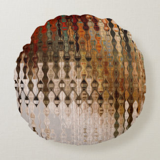 art abstract colorful geometric intersection backg round pillow