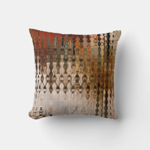 art abstract colorful geometric intersection backg throw pillow