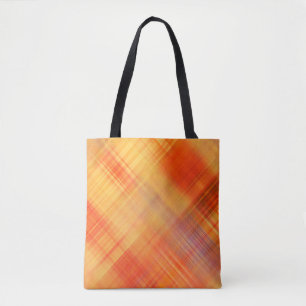 art abstract geometric diagonal lines pattern, blu tote bag