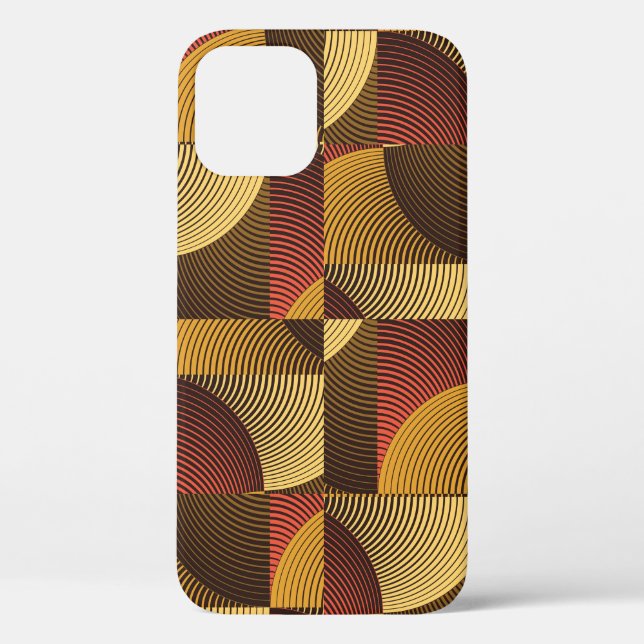 Art Abstract Geometric Textured Background Case-Mate iPhone Case (Back)