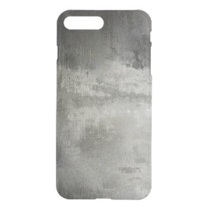 art abstract grunge black and white textured iPhone 8 plus/7 plus case