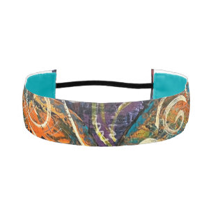 art abstract head band