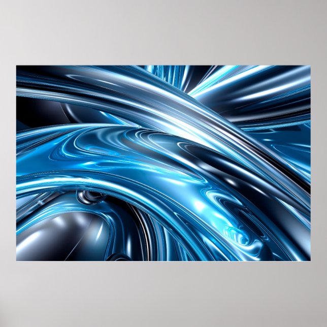 Art Abstract No2 Poster (Front)