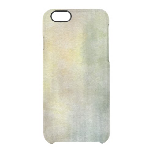 art abstract watercolor background on paper 2 3 clear iPhone 66S case