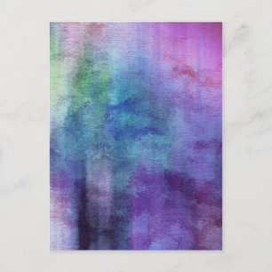 art abstract watercolor background on paper 2 postcard