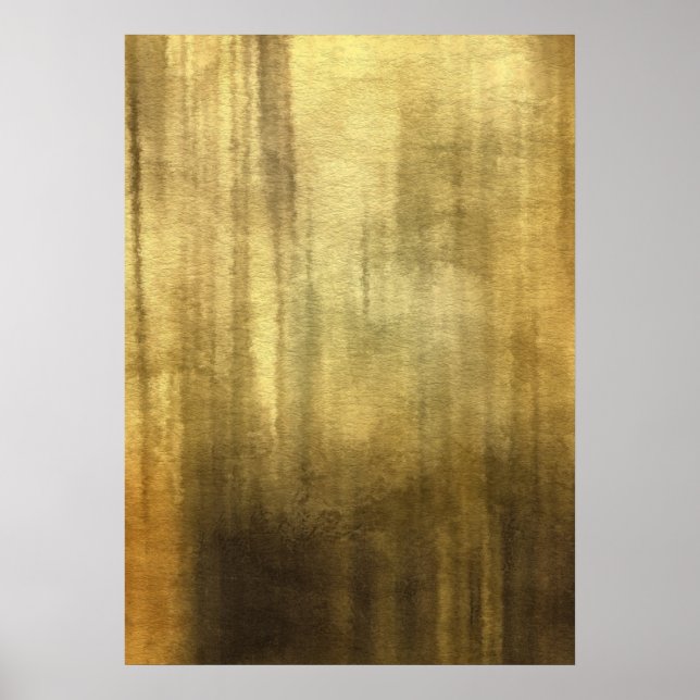 art abstract watercolor background on paper 3 poster (Front)