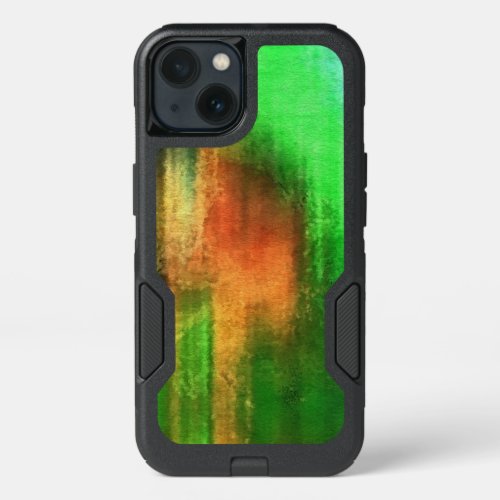 art abstract watercolor background on paper 4 iPhone 13 case