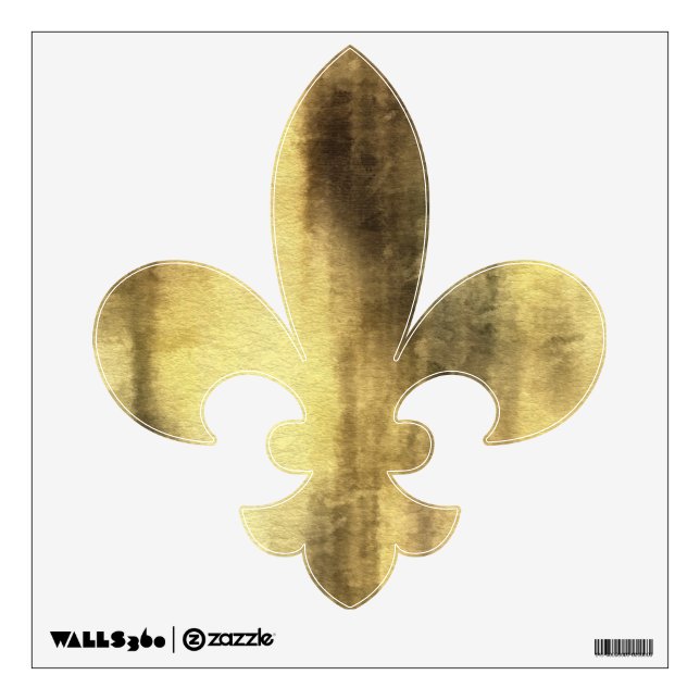 art abstract watercolor background on paper 4 wall sticker (Front)