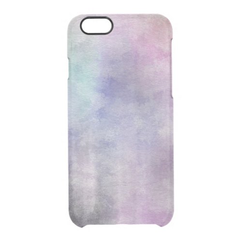 art abstract watercolor background on paper 5 2 clear iPhone 66S case