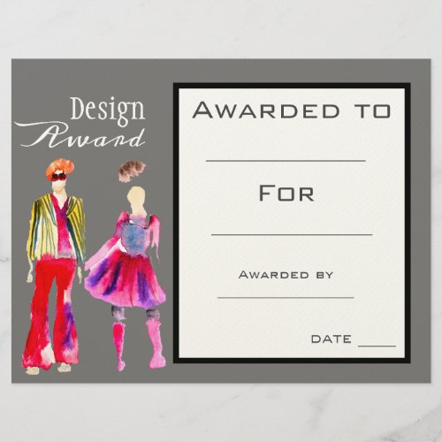 Art and design award fashion textiles
