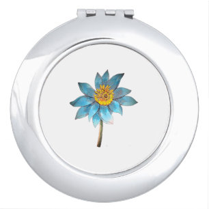ART AND DESIGN FLORAL compact mirror