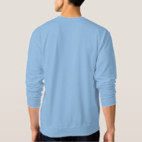 Zazzle Men's Create Custom Embroidered Monogram Sweatshirt