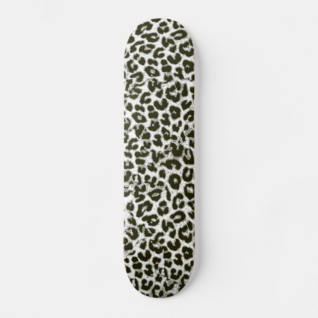 Art animal fur 11 skateboard (Front)
