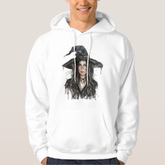 Art, Apparel & More Witches of Wonder witch Hoodie