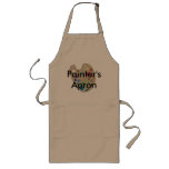 Art Artist Painting Painters Crafts Artists Making Long Apron at Zazzle