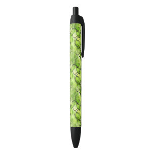 art avant-garde hand paint background green pen