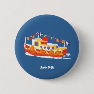 Art Badge Button: John Dyer Ferry Button