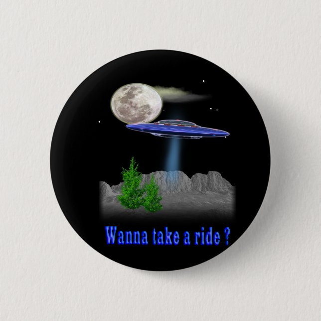 Art Bell Pinback Button (Front)