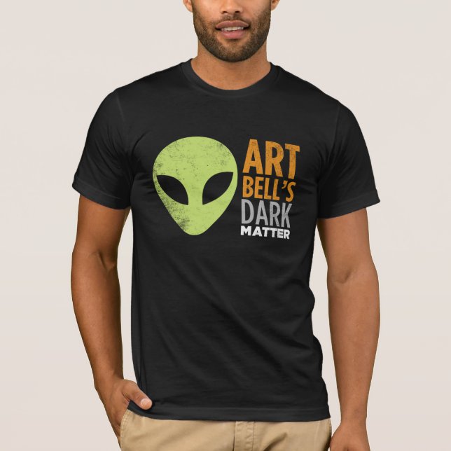 Art Bell's Dark Matter (Alien Head) T-Shirt (Front)