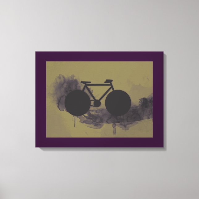 art bicycle urban style decor (Front)