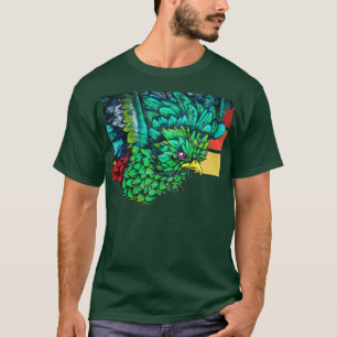 Art Bird Guatemala Birds Souvenir Quetzal  6  T-Shirt