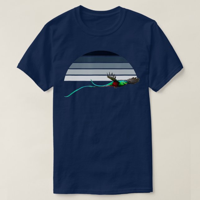 Art Bird Guatemala Birds Souvenir Quetzal Men Wome T-Shirt (Design Front)