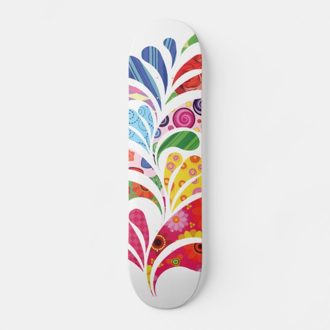 Art Bloom Skateboard (Front)