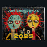 Art Brut Zodiac Calendar<br><div class="desc">Discover the vibrant and unconventional world of the Art Brut Zodiac Calendar, where the cosmos meets raw artistic expression. Each month features bold, unique illustrations that embody the untamed spirit of Art Brut, capturing the essence of each zodiac sign through striking colors and imaginative forms. These captivating artworks dive deep...</div>