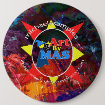 Art By MAS logo pin