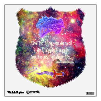 Art by Micheal Inspirational Dragon Decal