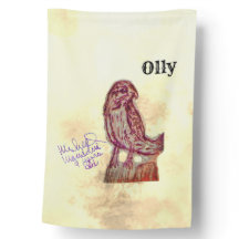 Art by Micheal OLLY Weatherproof House Flag