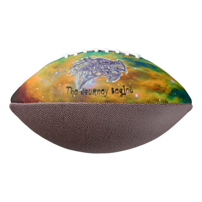 Art by Micheal The Journey Begins Football (Rotated 270)