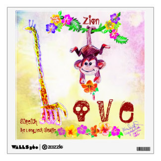 Art by Micheal Zion & Stretch Wall Decal