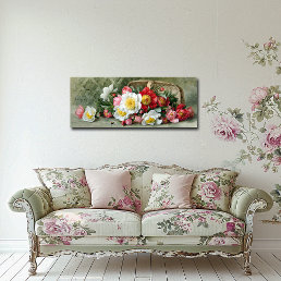 Art by Paul-De-Longpre, Beautiful Roses &amp; Peonies Poster