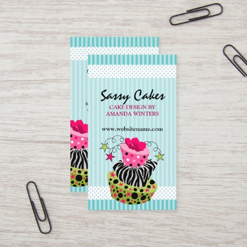 Cake Bakery Business Cards