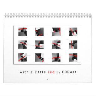 ART calendar - with a little red
