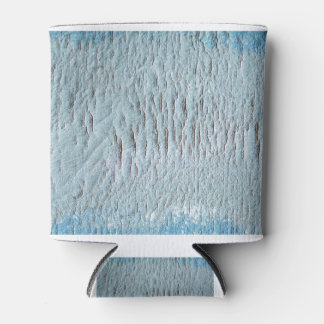 Art canvas blue texture can cooler