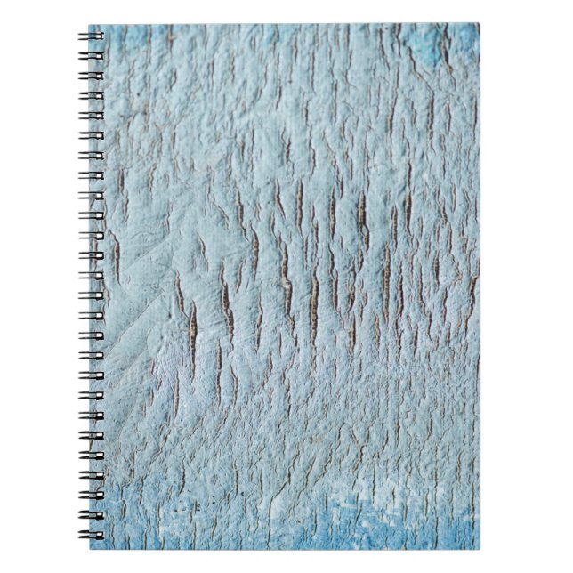 Art canvas blue texture notebook (Front)