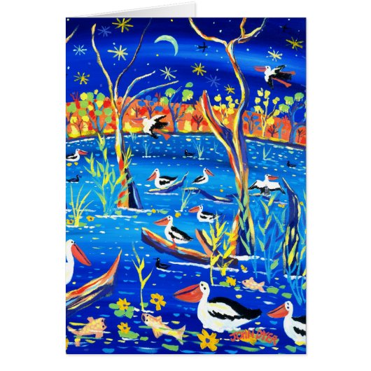 Art Card: Banrock Station, Pelican Roost (Front)