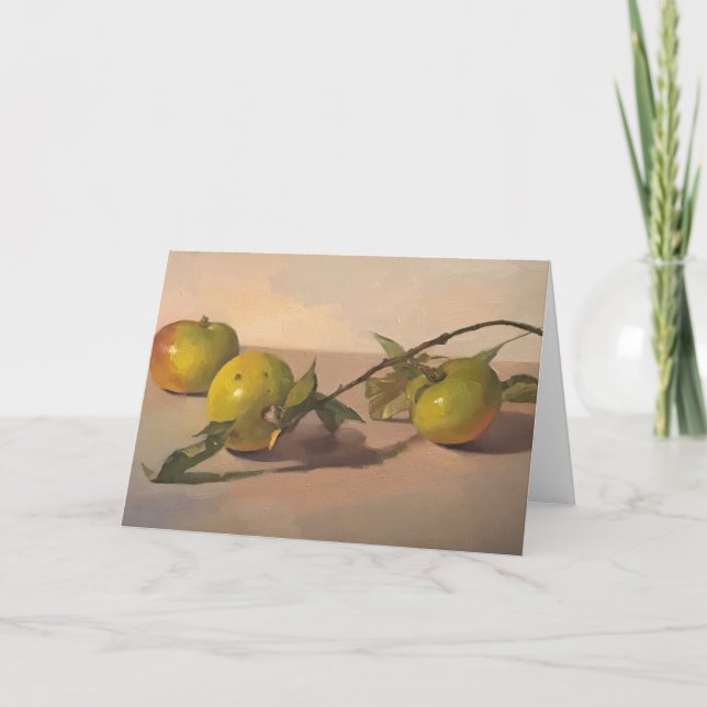 Art card, blank greeting card. By Sarah Sedwick Card (Front)