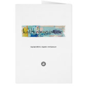 Art Card Blue Hair (Back)