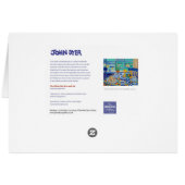 Art Card: Cornish Teatime ( Cornish Blue ) (Back Horizontal)