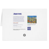Art Card: Garden of Eden. The Eden Project, UK (Back Horizontal)